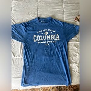 Blue Columbia shirt